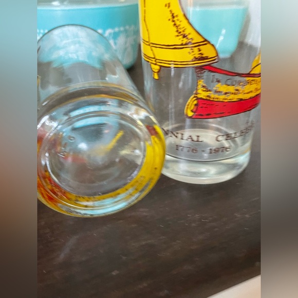Vintage 1976 Bicentennial Liberty Bell Drinking Glasses❤️ - Picture 8 of 12